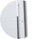 Ver imagem 4 de Porta Pivotante Alumínio Lambril PVC TECPLUS100 216 x 130 e.Brimak