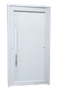 Ver imagem 1 de Porta Pivotante Alumínio Lambril PVC TECPLUS100 216 x 130 e.Brimak
