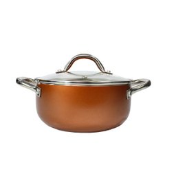 Jogo de Panela 5 Peças Indução Antiaderente Cerâmica Cobre Hauskraft - 3