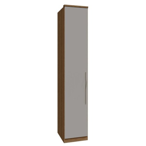 Guarda Roupa Modulado 01 Porta 43cm com 234cm Altura Setiba - Jequitibá/Fendi