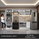 Ver imagem 6 de Armário de Cozinha Completa 350cm Branco Stella Madesa 01