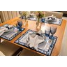Conjunto Completo Mesa Posta Portina - Azul da Casa Porcelana sem Talheres/copos/taças - 20 Peças - 2