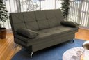 Ver imagem 1 de Sofá Cama Pérsia 3 Lugares Suede Velut - King House