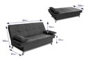 Ver imagem 2 de Sofá Cama Pérsia 3 Lugares Suede Velut - King House
