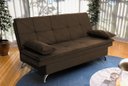 Ver imagem 1 de Sofá Cama Pérsia 3 Lugares Suede Velut - King House