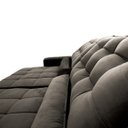 Ver imagem 4 de Sofá Retrátil/Reclinável Alaska 2,70m Suede Velut Tabaco c/ Molas no Assento - King House