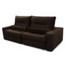 Sofá Retrátil Reclinável Sevilha 300cm Suede Velut com Molas Ensacadas - King House - 5