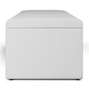 Ver imagem 4 de Calçadeira Recamier Baú para Cama de Casal King Dália 195x50 Cm W01 Facto Branco - Lyam
