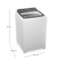 Ver imagem 3 de Máquina de Lavar Consul 15 Kg Branca com Modo Eco - Cwn15ab 220v