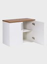 Ver imagem 6 de Gabinete para Banheiro 80cm MDF Freijo com Branco Paris - On Móveis