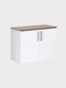 Ver imagem 5 de Gabinete para Banheiro 80cm MDF Freijo com Branco Paris - On Móveis