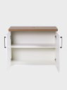 Ver imagem 7 de Gabinete para Banheiro 80cm MDF Freijo com Branco Paris - On Móveis
