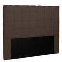 Ver imagem 1 de Cabeceira Estofada Cama Box Casal King Size Verona 195cm Suede Café - Desk Design