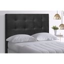 Ver imagem 5 de Cabeceira Casal Cama Box 140x129 cm Helen Suede Preto Sbl