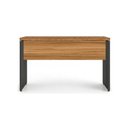Ver imagem 7 de Mesa Escritório 1,70x0,70m 2 Gavetas Workstart - Nogal Sevilha/Preto 21475