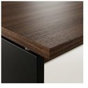 Ver imagem 4 de Mesa Escritório 1,70x0,60m - com 2 Gavetas - Workstart - Marsala/Preto - 23475