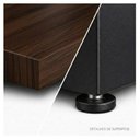 Ver imagem 5 de Mesa Escritório 1,70x0,60m - com 2 Gavetas - Workstart - Marsala/Preto - 23475