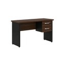Ver imagem 3 de Mesa Escritório 1,20x0,60m - com 2 Gavetas - Workstart - Marsala/Preto - 23471