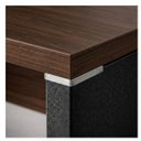Ver imagem 7 de Mesa Escritório 1,20x0,60m - com 2 Gavetas - Workstart - Marsala/Preto - 23471