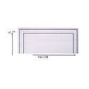 Ver imagem 3 de Cabeceira Queen Charlotti Dupla Tacha Corino Branco 160x65