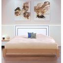 Ver imagem 1 de Cabeceira Queen Charlotti Dupla Tacha Corino Branco 160x65