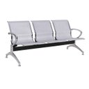 Ver imagem 1 de Longarina Aeroporto com 3 Lugares - Cor Cromado - Ordesign - 33108