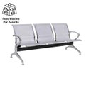 Ver imagem 6 de Longarina Aeroporto com 3 Lugares - Cor Cromado - Ordesign - 33108