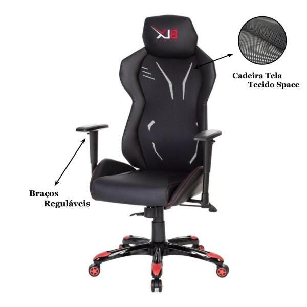 Cadeira Gamer Tela Blx - 6005G - Blx Gamer - 30030 - 4