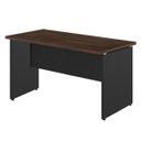 Ver imagem 1 de Mesa Escritório 1,70x0,60m - sem Gavetas - Workstart - Marsala/Preto - 23474