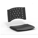 Ver imagem 5 de Longarina Plástica 2 Lugares - Cor Preta - Realplast - 33071