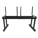 Ver imagem 6 de Longarina Plástica 2 Lugares - Cor Preta - Realplast - 33071