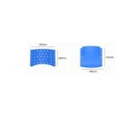 Ver imagem 5 de Longarina Plástica 2 Lugares - Cor Azul - Realplast - 33072