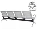 Ver imagem 4 de Longarina Aeroporto com 4 Lugares - Cor Cromada - Ordesign - 33109