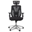 Ver imagem 6 de Cadeira Presidente Tela Mk-4010 - Makkon - Cor Preto - 30029