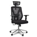 Ver imagem 1 de Cadeira Presidente Tela Mk-4010 - Makkon - Cor Preto - 30029