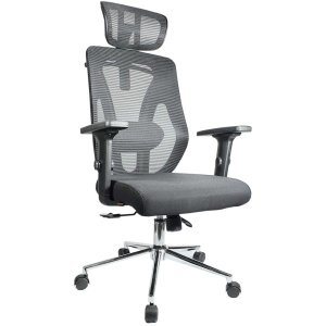 Cadeira Presidente Tela Mk-4010 - Makkon - Cor Preto - 30029