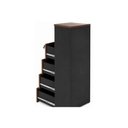 Ver imagem 6 de Arquivo 4 Gavetas Pasta Suspensa - 1,60x0,46x0,45m - Workstart - Marsala / Preto - 51013