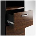 Ver imagem 4 de Arquivo 4 Gavetas Pasta Suspensa - 1,60x0,46x0,45m - Workstart - Marsala / Preto - 51013