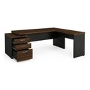 Ver imagem 3 de Mesa para Escritório em L Executiva 192cm com 3 Gavetas
