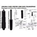 Ver imagem 4 de Cadeira Diretorzinha Back System Costurado - Cor Preto - 32996