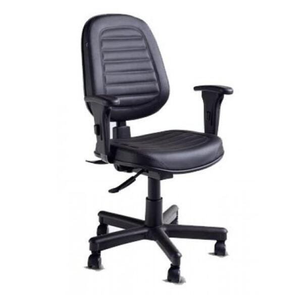 Cadeira Diretorzinha Back System Costurado - Cor Preto - 32996