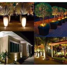 kit 5 Luminária Espeto Jardim 5w Led Cob 2700k Branco Quente - 3