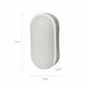 Ver imagem 7 de Kit 5 Luminária Tartaruga 12w 6000k Led Sobrepor Branca Bivolt