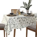 Ver imagem 1 de Toalha de Mesa - Clean - Botânica - Retangular - 6 Lugares - Dohler