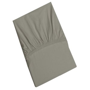 Lençol Tecebem King Malha C/ Elástico Liso 193mx203mx40cm Castanho