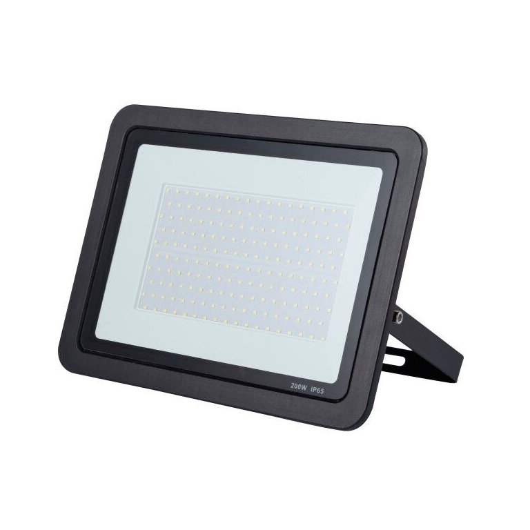 Refletor Super Led 200w Branco Frio Holofote Bivolt Prova D'água