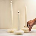 Ver imagem 2 de Vela Decorativa de Mesa Castiçal Elegance