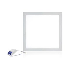 Painel Plafon LED 36W Quadrado Embutir Branco Frio 40x40 - 2