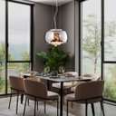 Ver imagem 7 de Kit 3 Lustres Pendente 28cm 40w Cristal K9 com Lâmpada G9