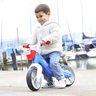 Bicicleta Infantil sem Pedal - Equilíbrio e Diversão para Crianças Cor:azul - 2